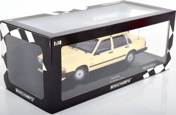 Minichamps 155171792 VOLVO 740 GL 1986 Taxi 1:18 modelcar