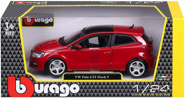 Bburago 15621059 VW Polo 5 GTI rot 1:24 Modellauto