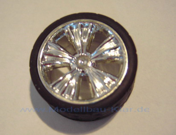 Hoppin Hydros Radsatz "Slim 20s Venetian" 528 Chrom (26 mm)