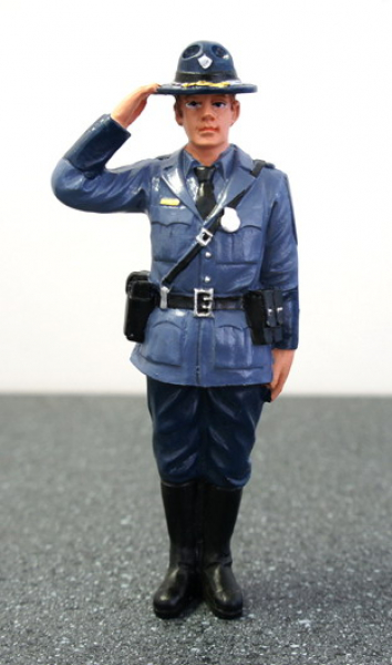 American Diorama 16163 Figur State Trooper Brian Polizist 1:24 limitiert 1/1000 Police
