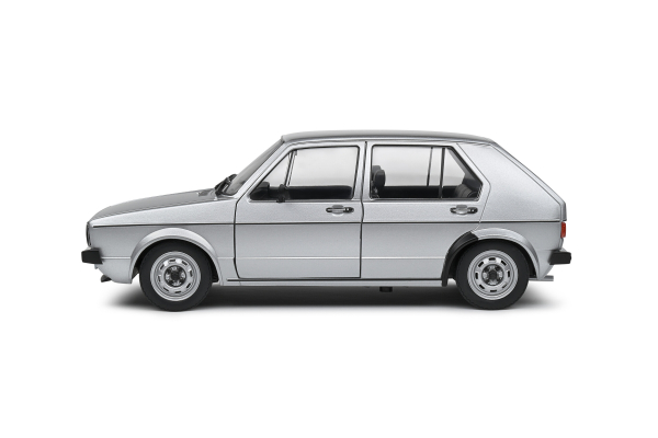 VW Golf 1 MK1 L 1983 silver 1:18 Solido 421186130 Modelcar