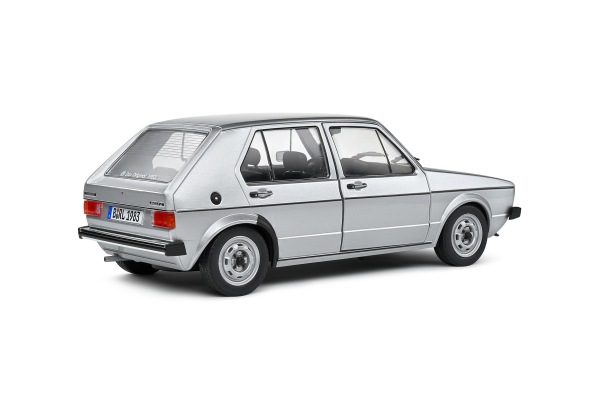 VW Golf 1 MK1 L 1983 silver 1:18 Solido 421186130 Modelcar