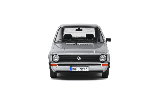 VW Golf 1 MK1 L 1983 silver 1:18 Solido 421186130 Modelcar