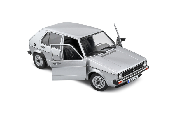 VW Golf 1 MK1 L 1983 silver 1:18 Solido 421186130 Modelcar