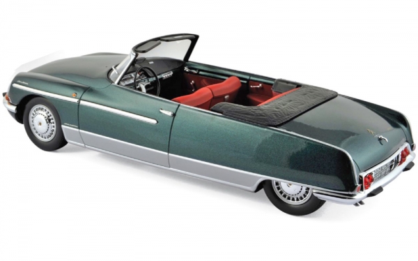 Norev 18002B Citroën DS 21 Chapron Palm Beach 1968 grün 1:18 mit Licht