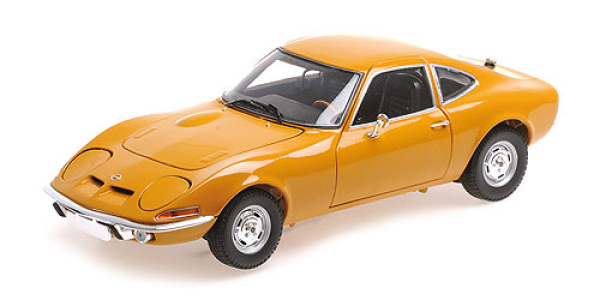 Minichamps 180049031 Opel GT 1900 ocker 1970 1:18 Modellauto