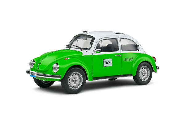 VW Beetle 1303 mexican taxi grün 1:18 - Solido 421183780 Modellauto