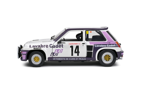 Renault 5 Turbo Rallye Lyon Charbonniere #14 white 1:18 Modelcar Solido 421186382