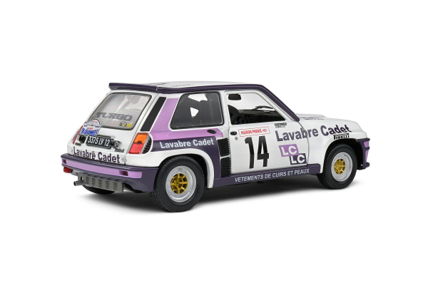 Renault 5 Turbo Rallye Lyon Charbonniere #14 white 1:18 Modelcar Solido 421186382