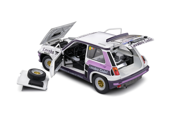 Renault 5 Turbo Rallye Lyon Charbonniere #14 white 1:18 Modelcar Solido 421186382