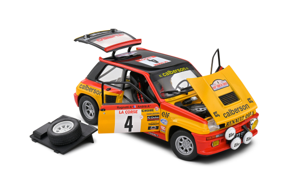 Renault 5 Turbo Tour de Corse 1980 #4 Ragnotti/Andrie gelb/rot1:18 Modellauto Solido 421186410