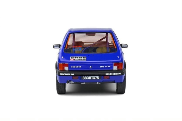 Solido 421181730 Peugeot 205 Rallye #24 blau 1:18 Modellauto