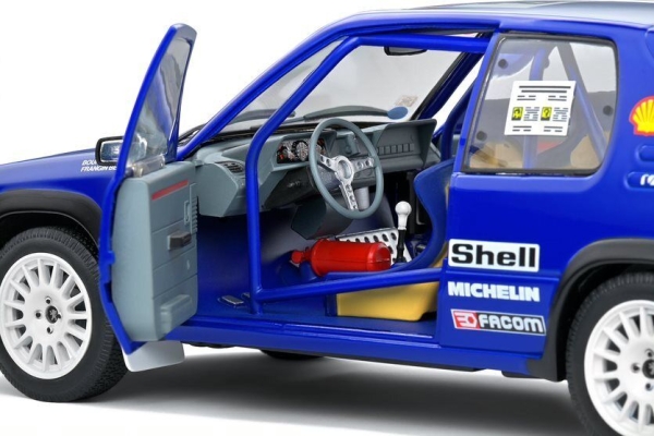 Solido 421181730 Peugeot 205 Rallye #24 blau 1:18 Modellauto