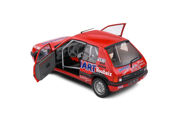 Peugeot 205 GTI Rallye Monte Carlo 1986 #132 red 1:18 Solido 421186220 Modelcar