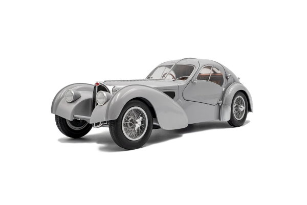 Bugatti Atlantic Typ 57 SC 1937 silver 1:18 Modelcar Solido 421182240