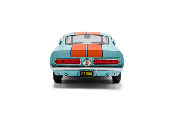 Shelby GT500 gulf racing tribute 1967 blau/orange 1:18 Modellauto Solido 421186535