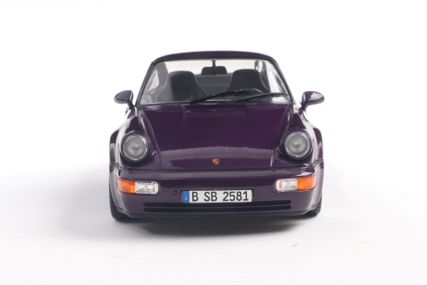 Porsche 911 964 Turbo blue violett blau 1:18 Solido 421186562 Modellauto