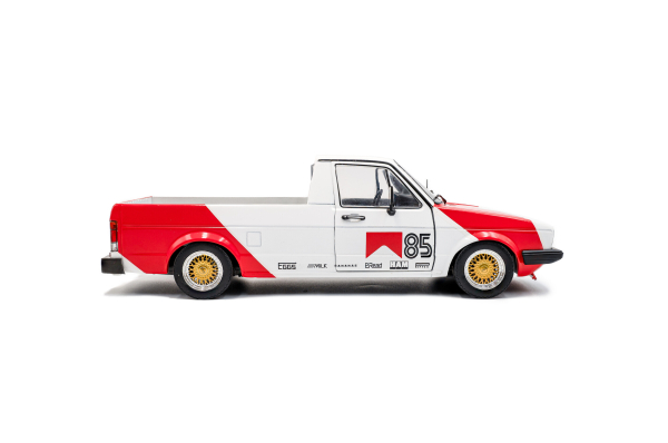 VW Caddy Mk.1 M racing tribute 1982 red/white 1:18 Solido 421186541 Modelcar