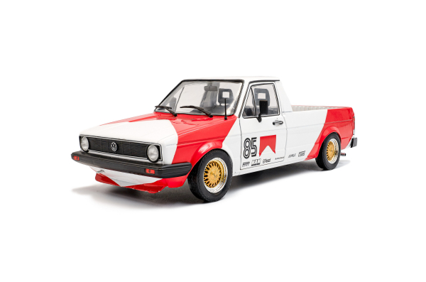 VW Caddy Mk.1 M racing tribute 1982 red/white 1:18 Solido 421186541 Modelcar
