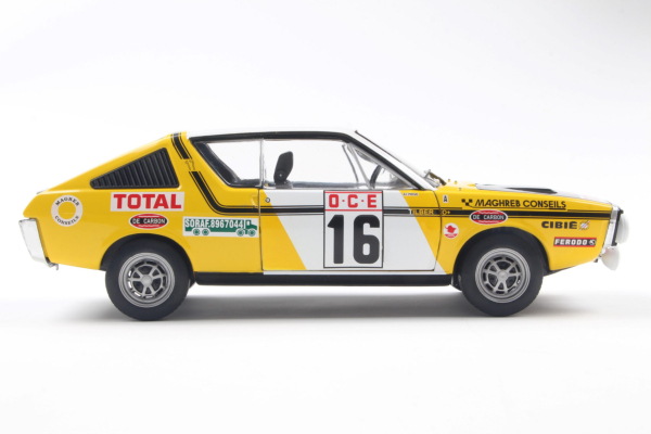 Renault 17 PH.1 rallye du maroc #23 gelb 1:18 Modellauto Solido 421186556