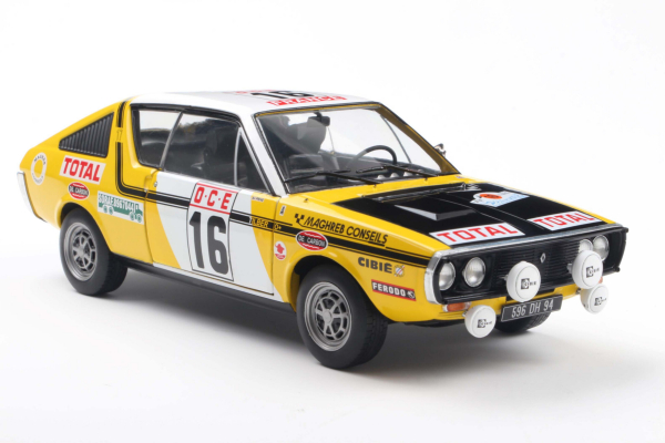 Renault 17 PH.1 rallye du maroc #23 gelb 1:18 Modellauto Solido 421186556