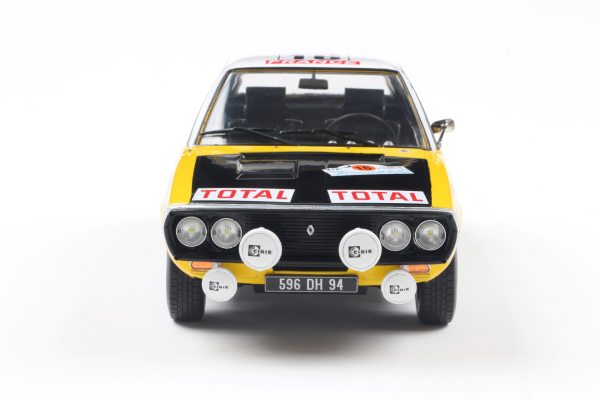 Renault 17 PH.1 rallye du maroc #23 gelb 1:18 Modellauto Solido 421186556