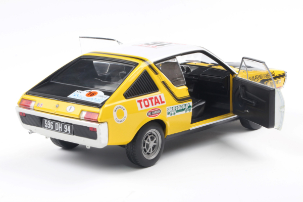Renault 17 PH.1 rallye du maroc #23 gelb 1:18 Modellauto Solido 421186556
