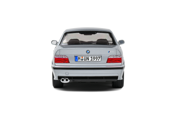 BMW E36 M3 Coupe 1990 silber 1:18 Modellauto Solido 421186339