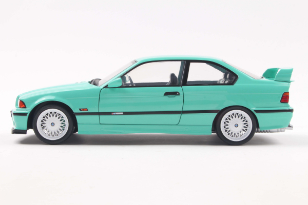 BMW E36 M3 Coupe mint green 1991 1:18 Modelcar Solido 421186519
