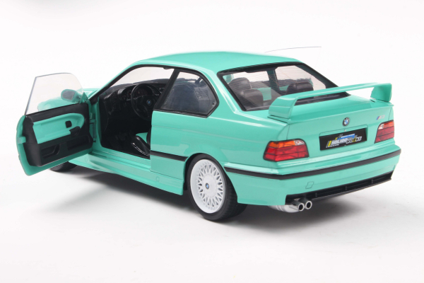 BMW E36 M3 Coupe mint green 1991 1:18 Modelcar Solido 421186519