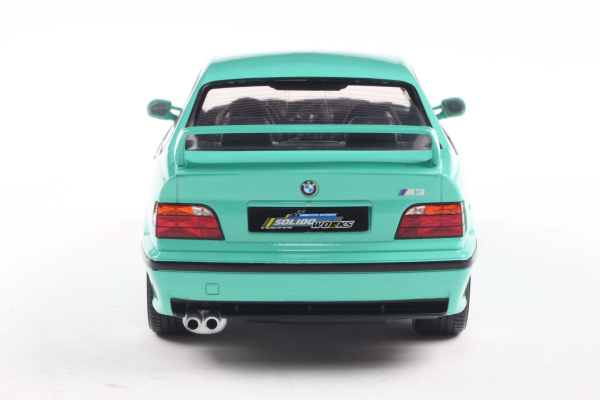 BMW E36 M3 Coupe mint green 1991 1:18 Modelcar Solido 421186519
