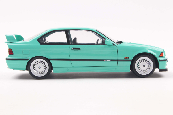 BMW E36 M3 Coupe mint green 1991 1:18 Modelcar Solido 421186519