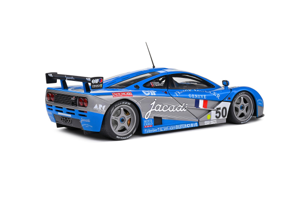 McLaren F1 GTR Short Tail #50 blue - Solido 421186418 Modelcar