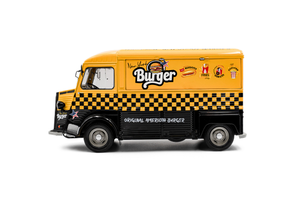 Citroen Type HY NYC Burger yellow 1969 1:18 Modelcar Solido 421186471