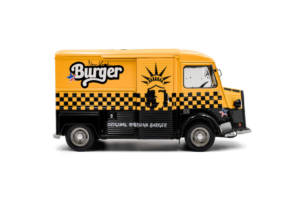 Citroen Type HY NYC Burger yellow 1969 1:18 Modelcar Solido 421186471