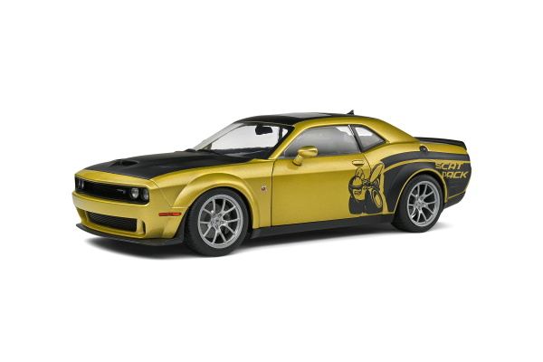 Dodge Challenger R/T Scat Pack Widebody Streetfighter Goldrush 2020 gold 1:18  Modelcar Solido 421182670