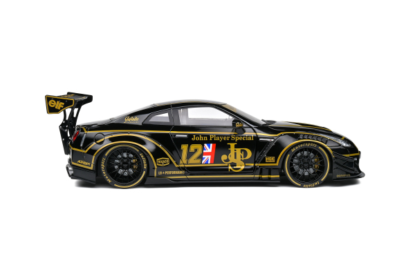 Nissan GT-R JPS Liberty Walk 2022 black 1:18 Modelcar Solido 421182650