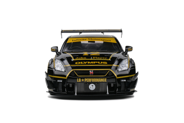 Nissan GT-R JPS Liberty Walk 2022 black 1:18 Modelcar Solido 421182650