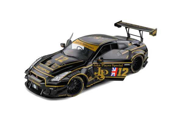 Nissan GT-R JPS Liberty Walk 2022 black 1:18 Modelcar Solido 421182650