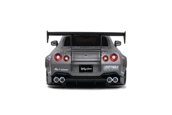 Nissan GT-R R35 Liberty Walk 2020 grau 1:18 Modellauto Solido 421186361