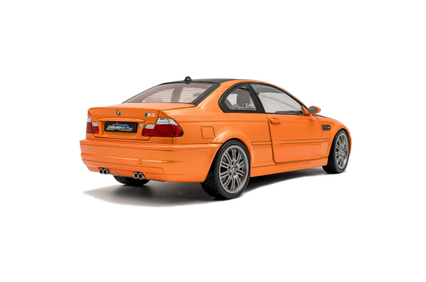BMW E46 M3 coupe orange 1:18 Solido 421186532 Modellauto