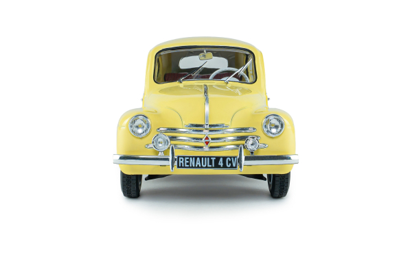 Renault 4CV 1961 gelb/beige (Jaune Infante) 1:18 Modellauto Solido 421186595