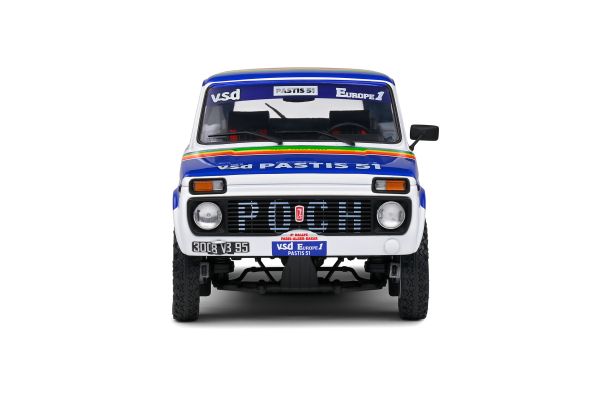 Solido 421186366 Lada Niva Paris-Dakar weiß #182 1:18 Modellauto