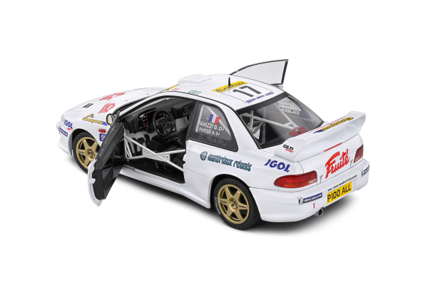 Subaru Impreza 22B weiß 1999 1:18 Modellauto Solido 421186392