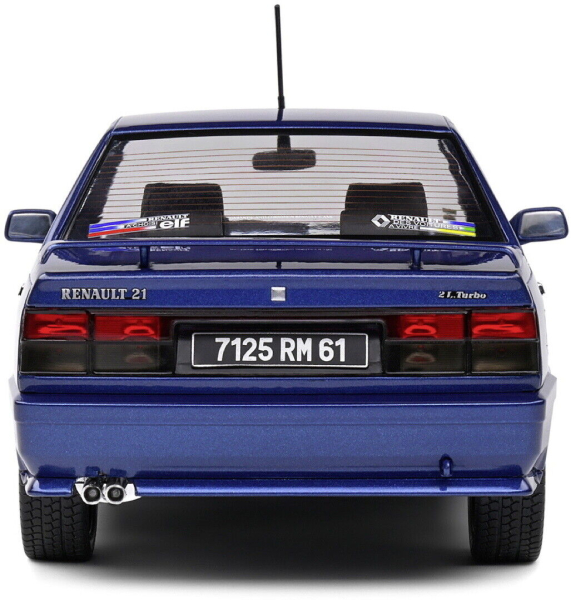 Solido 421186380 Renault 21 MK.1 Turbo 1988 blau 1:18 Modellauto