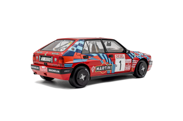 Lancia Delta HF Integrale rot 1:18 Modellauto Solido 421186524