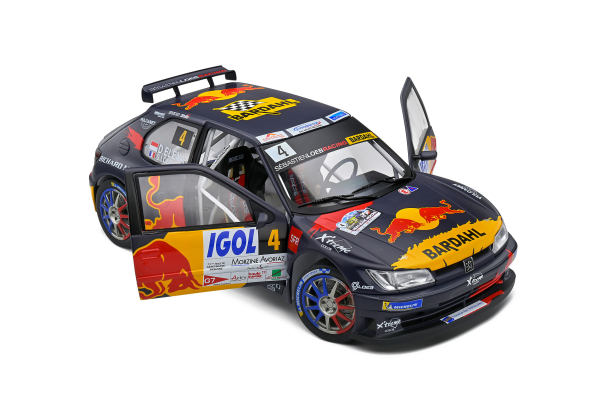 Peugeot 306 Maxi Rallye du Mont Blanc black 2021 #4 1:18 Modelcar Solido 421182360