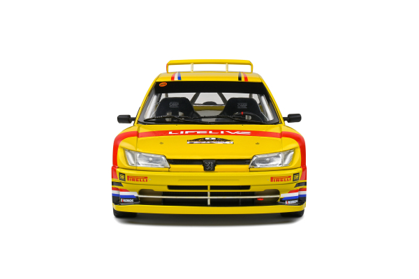 Peugeot 306 Maxi Rallye du Mont Blanc yellow 2022 #2 1:18 Modelcar Solido 421186338