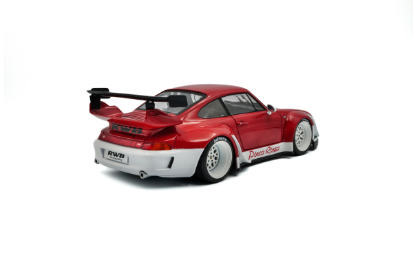 Porsche 911 993 Bodykit Porco Rosso red 1:18 Solido 421186466  Modelcar