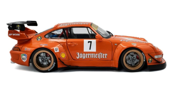 Porsche 911 993 RWB Jägermeister 1:18 orange Solido 421186493  Modelcar